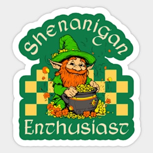 Shenanigan Enthusiast Sticker